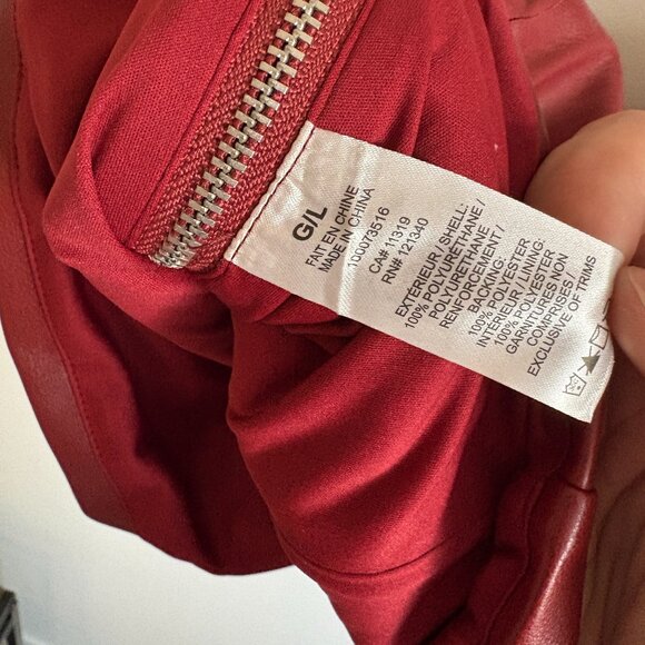 Dynamite Faux Leather Tube Top - Picture 8 of 8